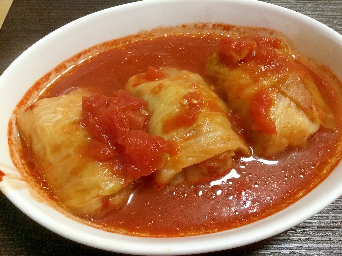 ロールキャベツのトマト煮 レシピ 作り方 By まゆぱとら 楽天レシピ ロールキャベツのトマト煮 レシピ 作り方 By まゆぱとら 楽天レシピ